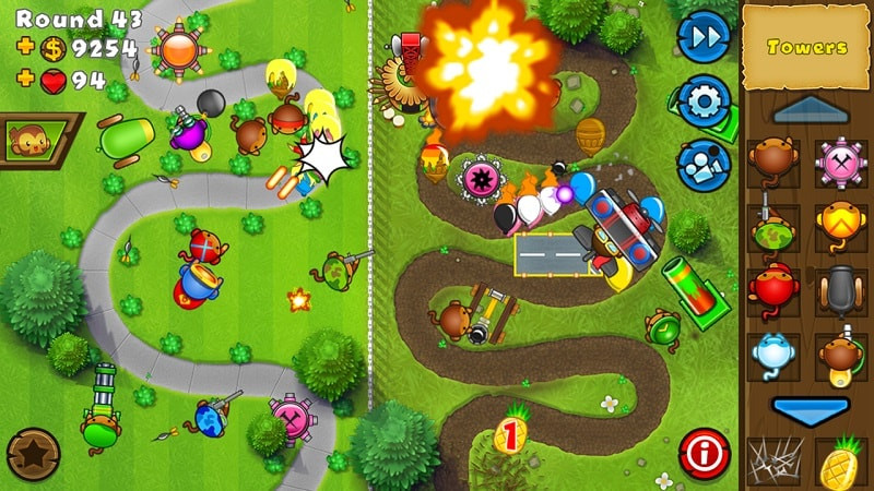 Bloons TD 5 MOD APK Screenshot