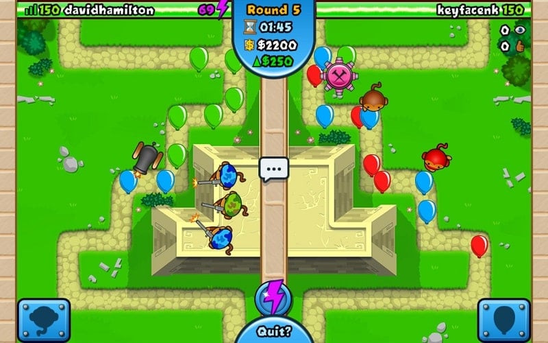 Bloons TD Battles MOD APK screenshot