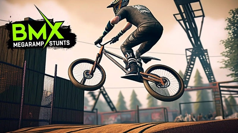 BMX bike selection in BMX Megaramp Stunts