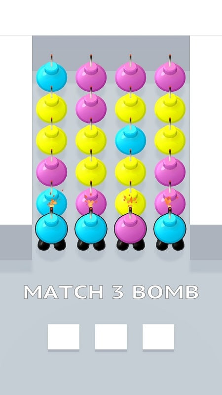 Bomb Jam 3D challenging level screenshot