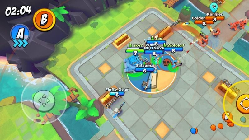 Boom Beach Frontlines Intense Battlefield