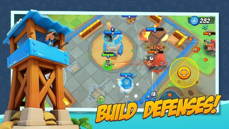 Boom Beach Frontlines - Đội hình mạnh mẽ