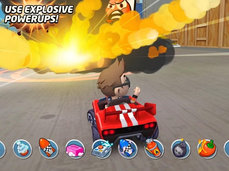 Rewards in Boom Karts