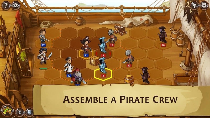 Braveland Pirate MOD APK Gameplay Screenshot