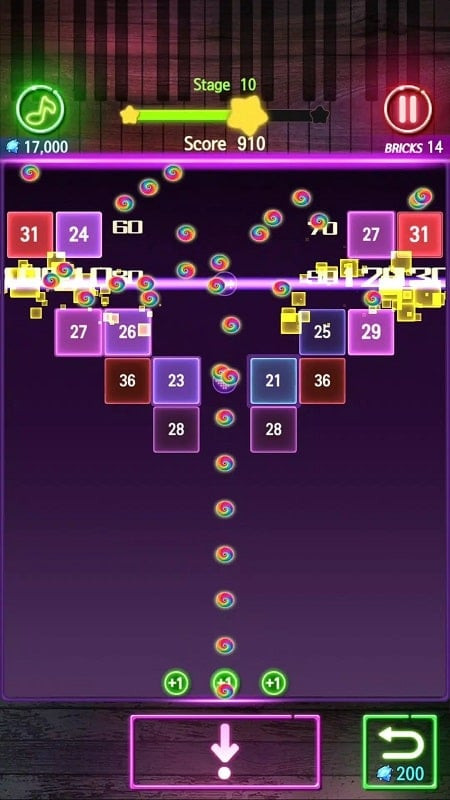 Bricks Melody Balls mod apk