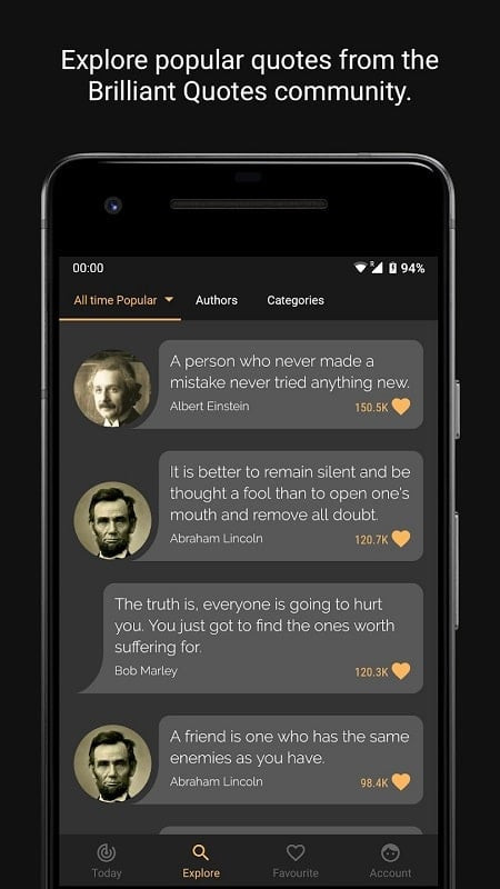 Brilliant Quotes MOD APK on Android