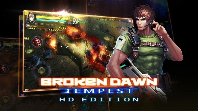 Broken Dawn: Tempest HD weapon showcase