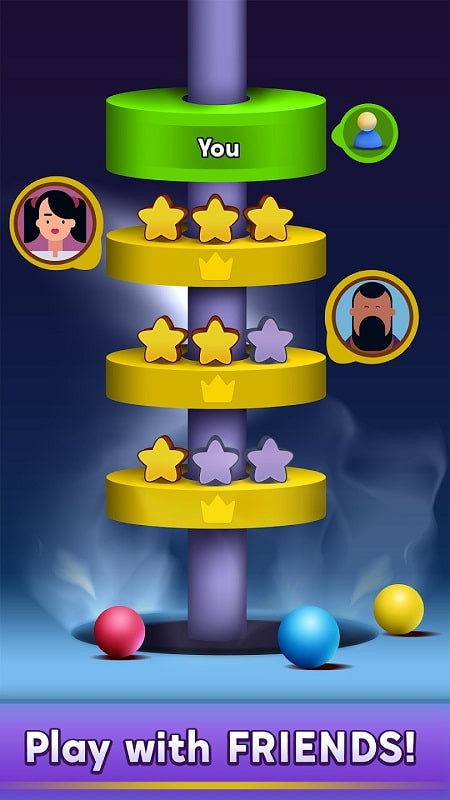 Mod features in Bubble Shooter Pro 2023