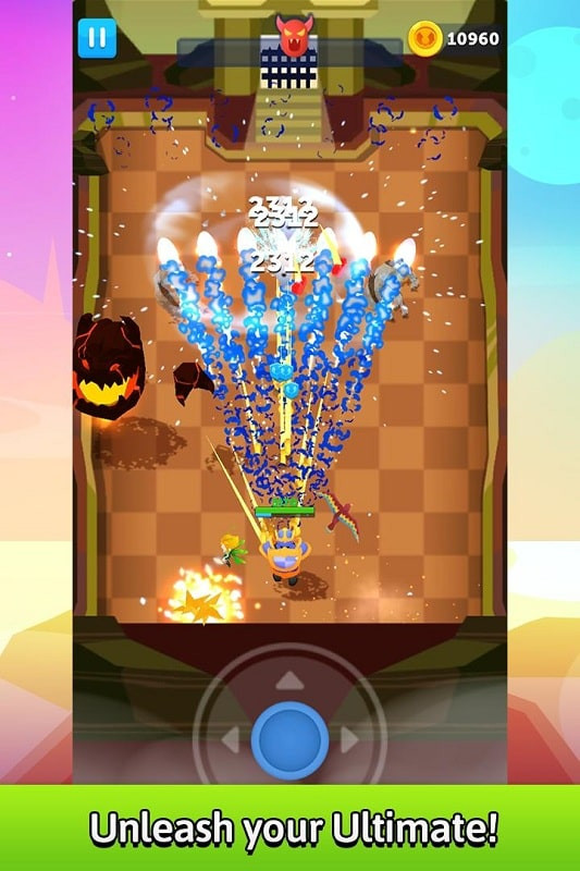 Bullet Knight MOD APK for Android screenshot showing gameplay