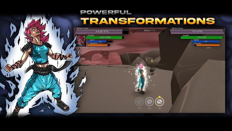 Burst to Power MOD APK - Team Formation