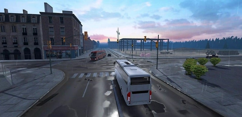 Gameplay screenshot of Bus Simulator: Extreme Roads