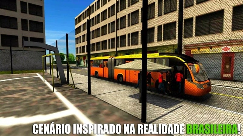 BusBrasil Simulator MOD APK gameplay