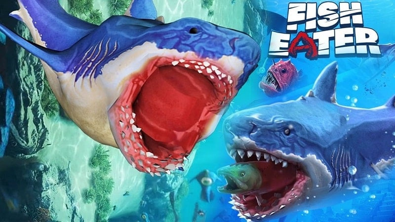 Cá lớn nuốt cá bé trong Fish Eater.io