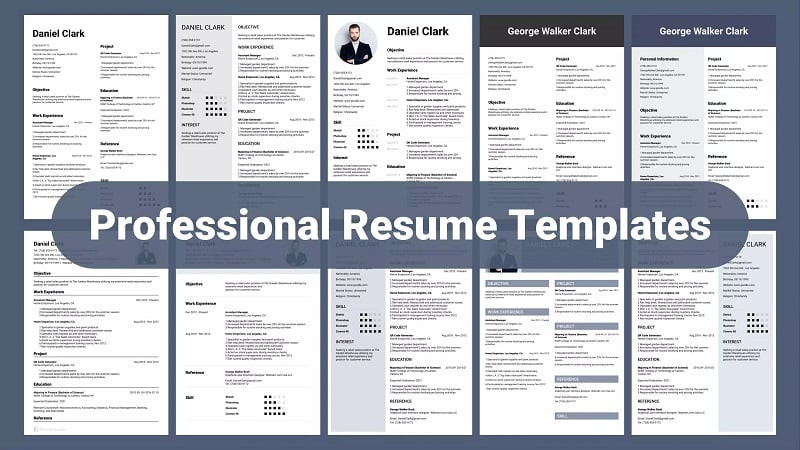 Editing options in Resume Builder & CV Maker MOD APK