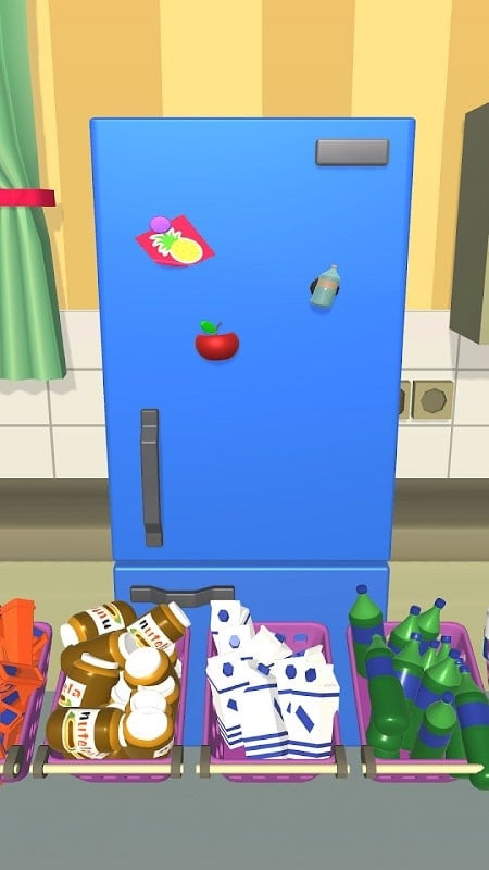 Fill The Fridge MOD APK Gameplay