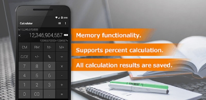 Stylish & Simple Calculator History Feature