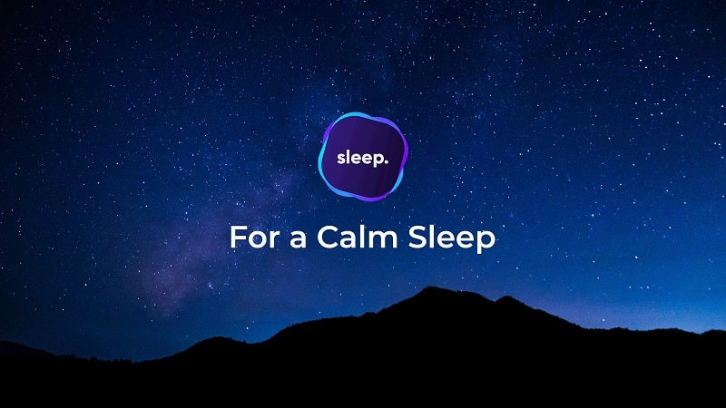 Calm Sleep MOD APK - Giao diện ứng dụng