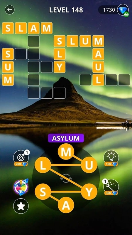 Calming Crosswords MOD APK User Interface