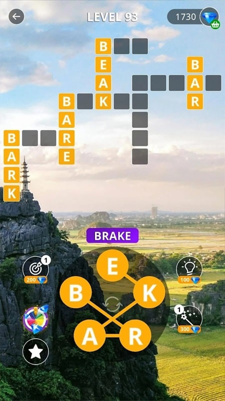 Calming Crosswords MOD APK Crossword Puzzle Example