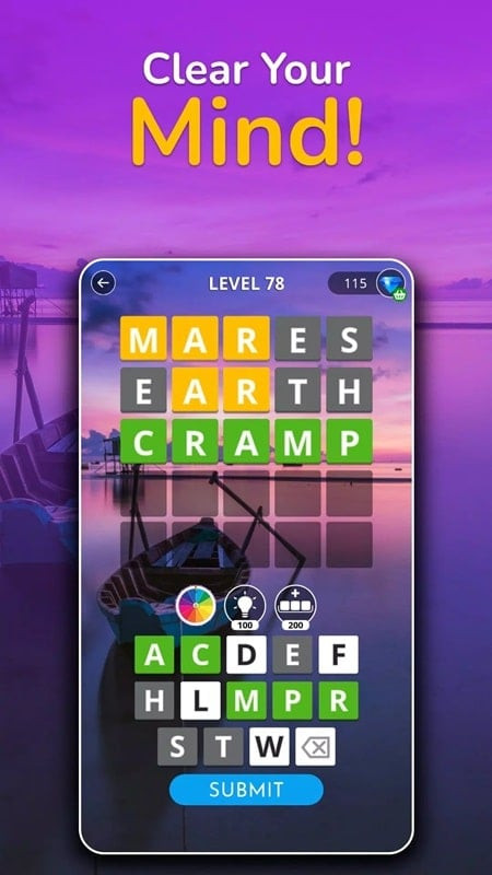 Calming Word Guess Free Powerups