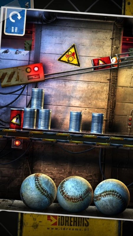 Can Knockdown 3 MOD APK Screenshot showing gameplay environment