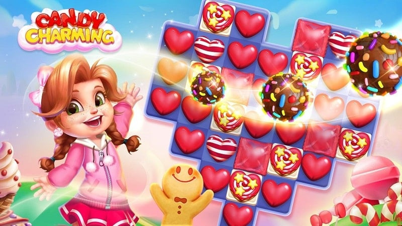 Candy Charming Gameplay Screenshot