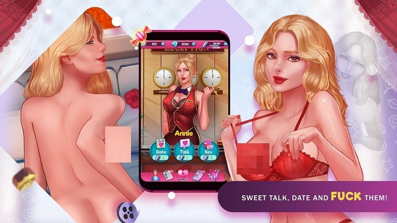 Candy Chicks MOD APK item shop