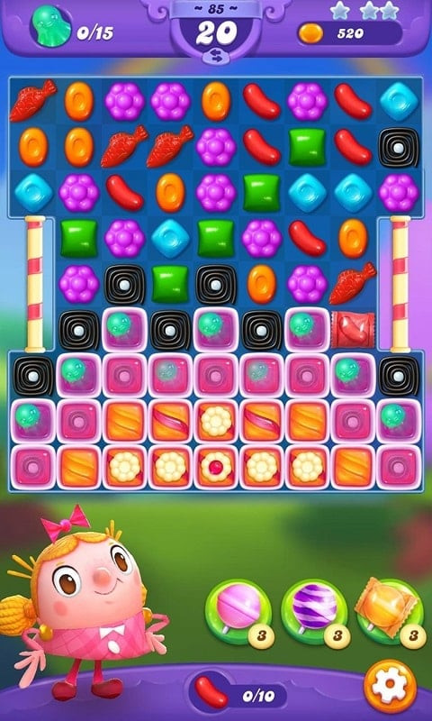 Candy Crush Friends Saga gameplay screenshot