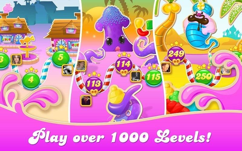 Candy Crush Soda Saga MOD APK download button