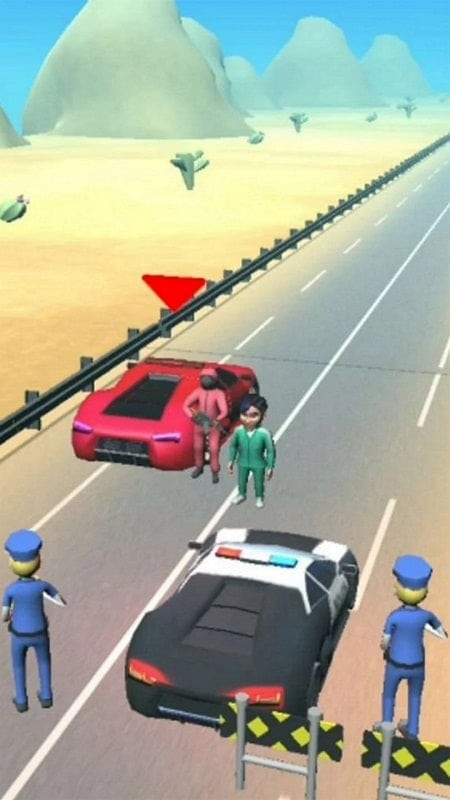 Cảnh sát trong game Police vs Thief mod apk