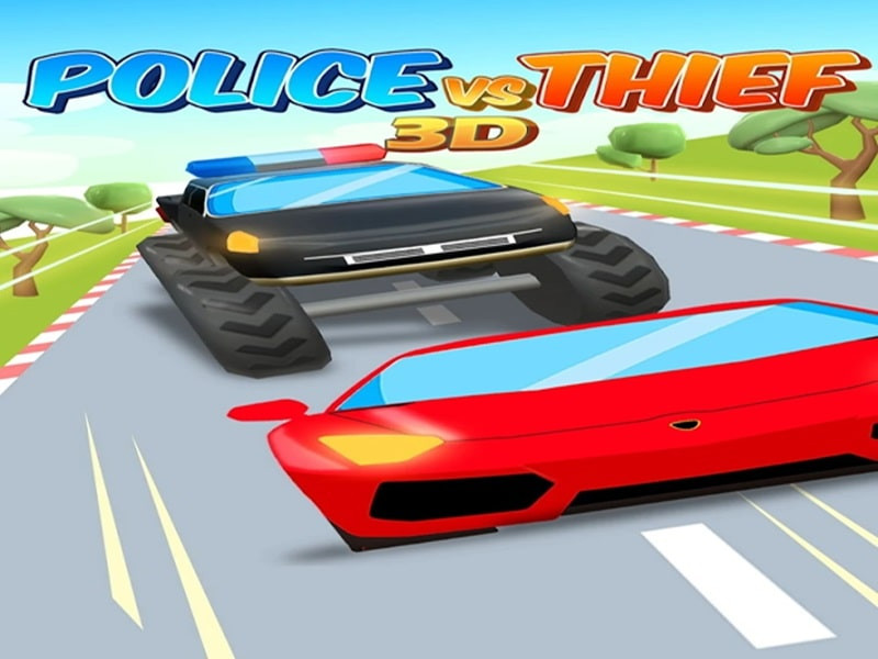 Cảnh sát truy đuổi tội phạm trong game Police vs Thief