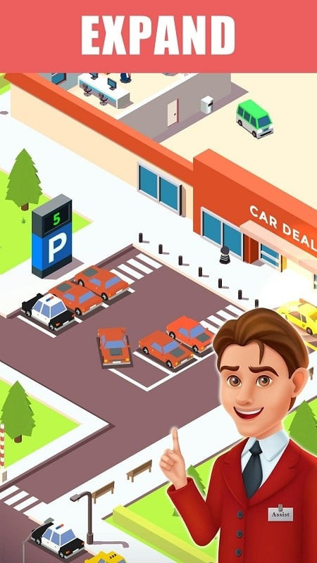 Car Dealer Tycoon Idle Market garage management