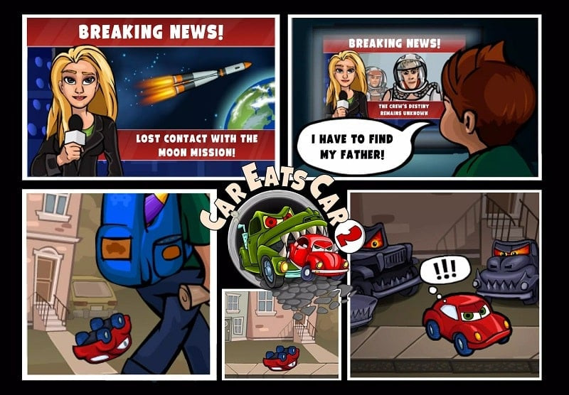 Car Eats Car 2 MOD APK