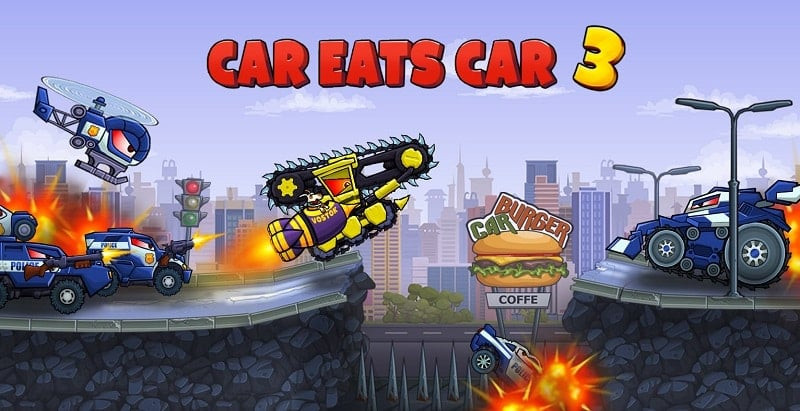 Car Eats Car 3 MOD APK