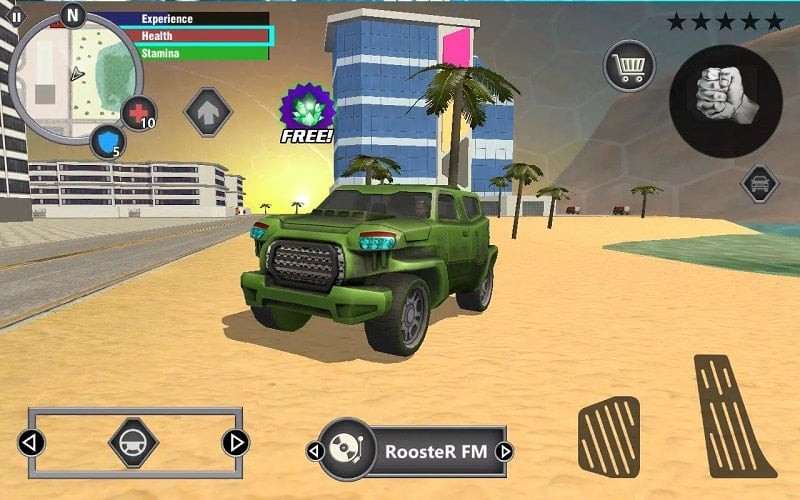 Car Theft of the Future Free Version Screenshot