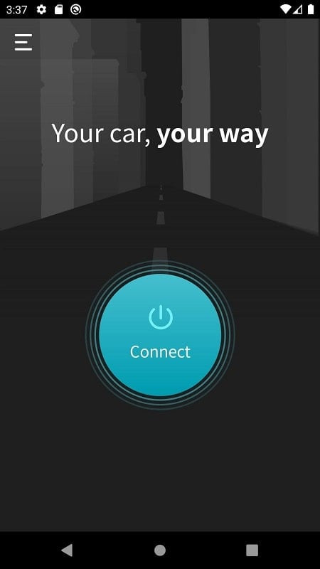 Carista OBD2 app diagnostics screen