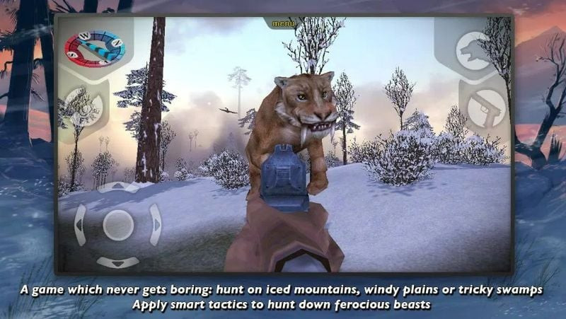 Carnivores Ice Age gameplay on Android