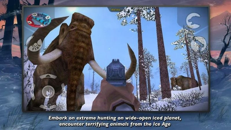 Carnivores Ice Age available weapons