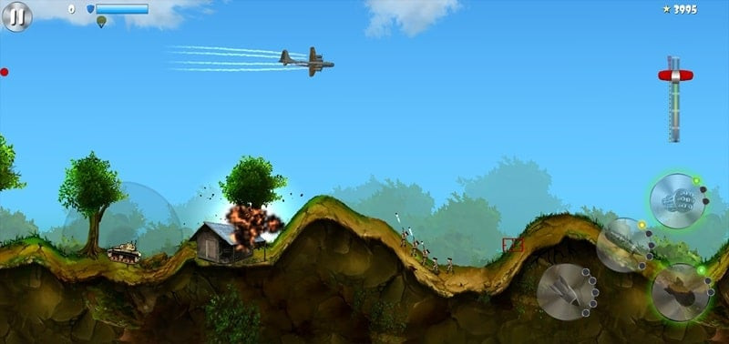 Carpet Bombing 3 MOD APK Gameplay