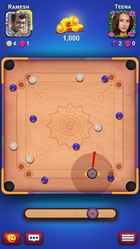 Carrom King on Android