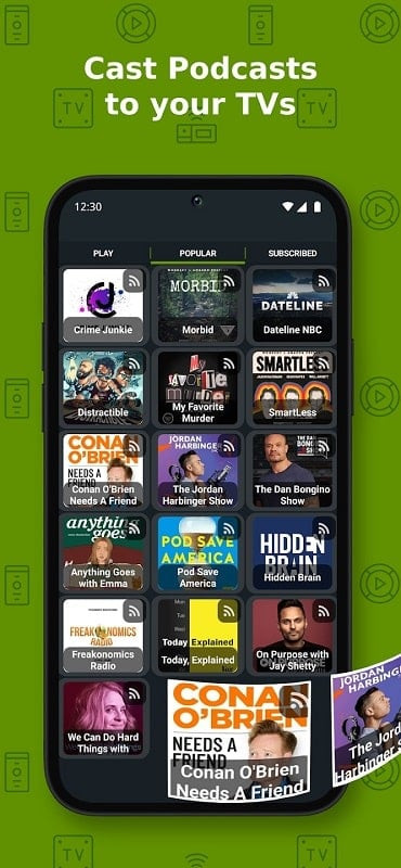 Streaming media to TV with Cast to TV+ app