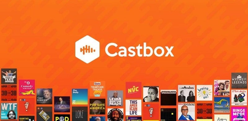 Castbox trên điện thoại