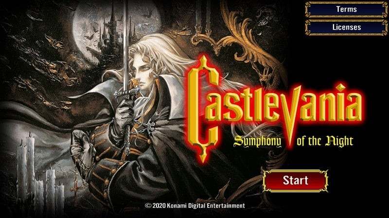 Castlevania: Symphony of the Night gameplay screenshot