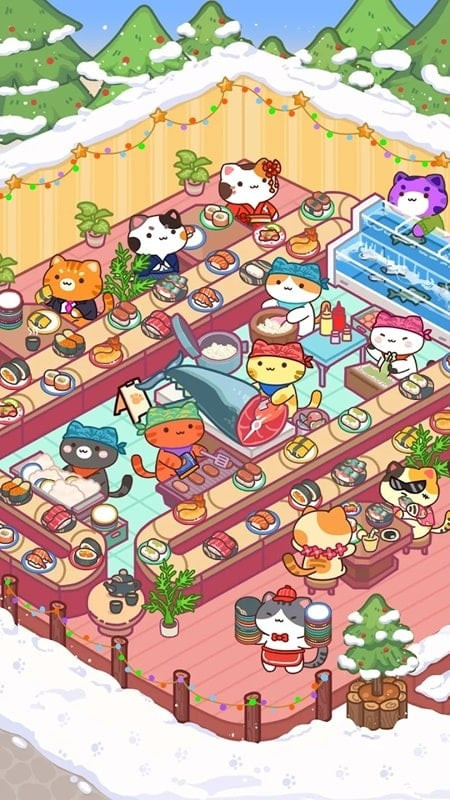 Cat Cooking Bar MOD APK restaurant management