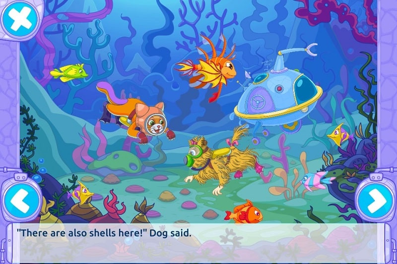 Cat & Dog Story Adventure Game Puzzle Screenshot