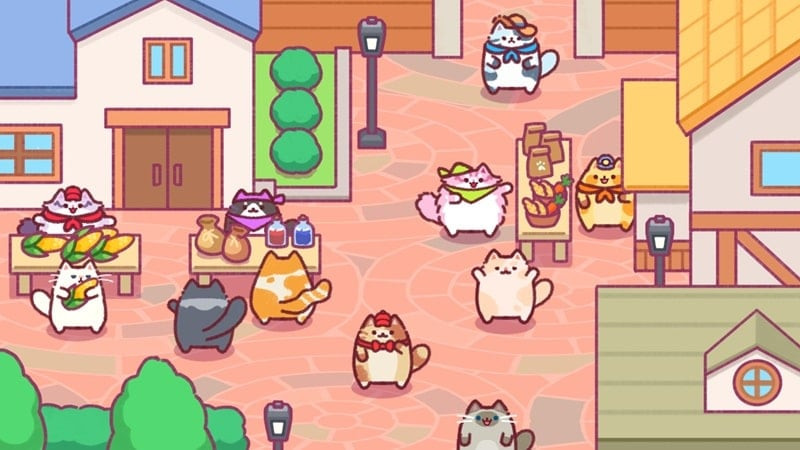 Cat Town Valley APK gameplay screenshot