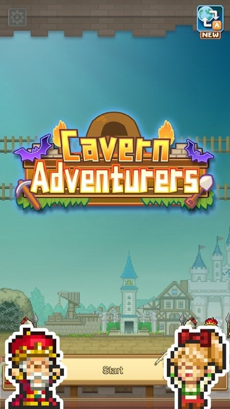 Cavern Adventurers MOD APK gameplay screenshot