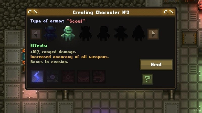 Caves Roguelike Hightech Armor