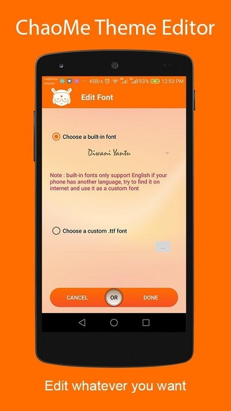 ChaoMe Theme Editor mod android free