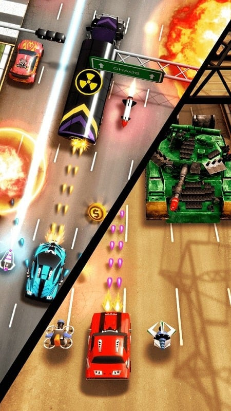 Chaos Road modified version screenshot